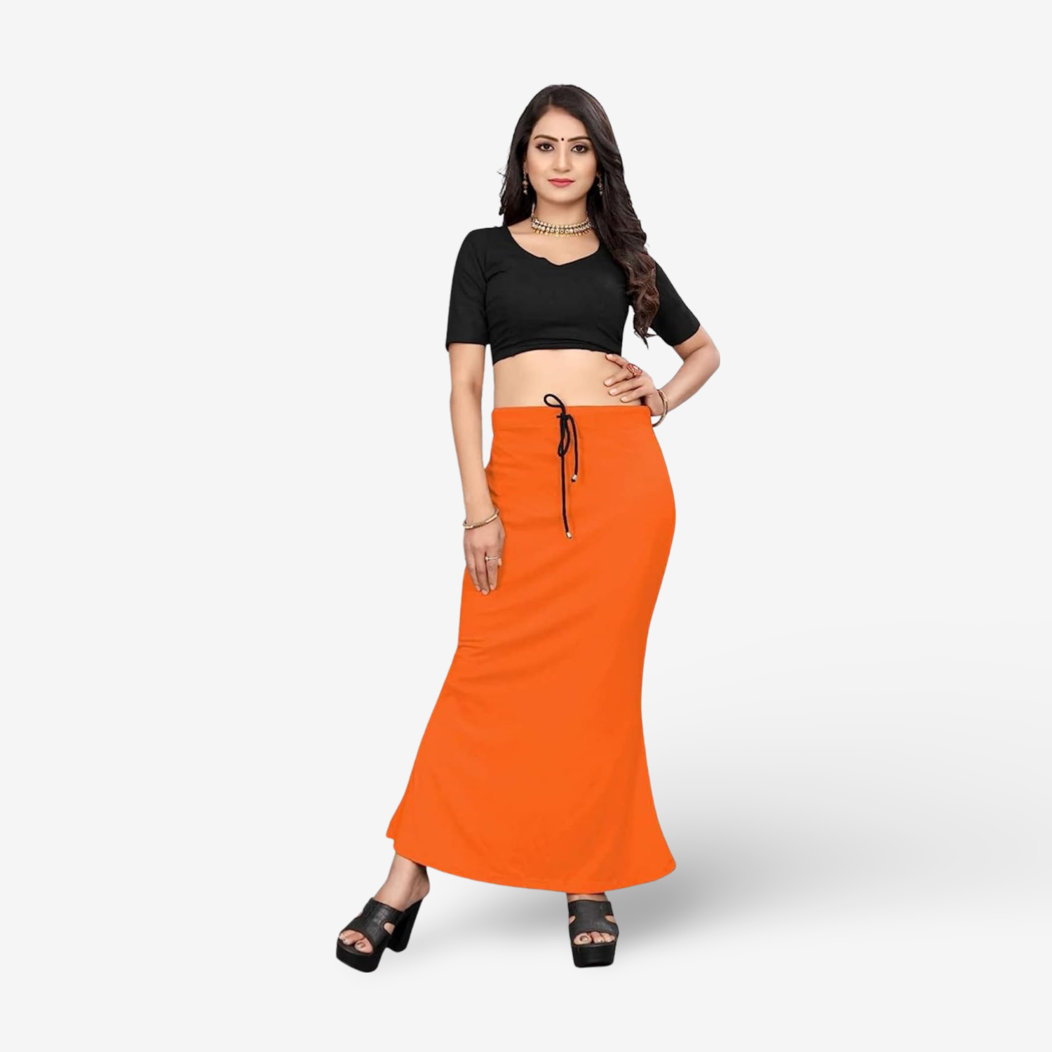 Lycra Saree Shapewear Petticoat for Women by Shreekama