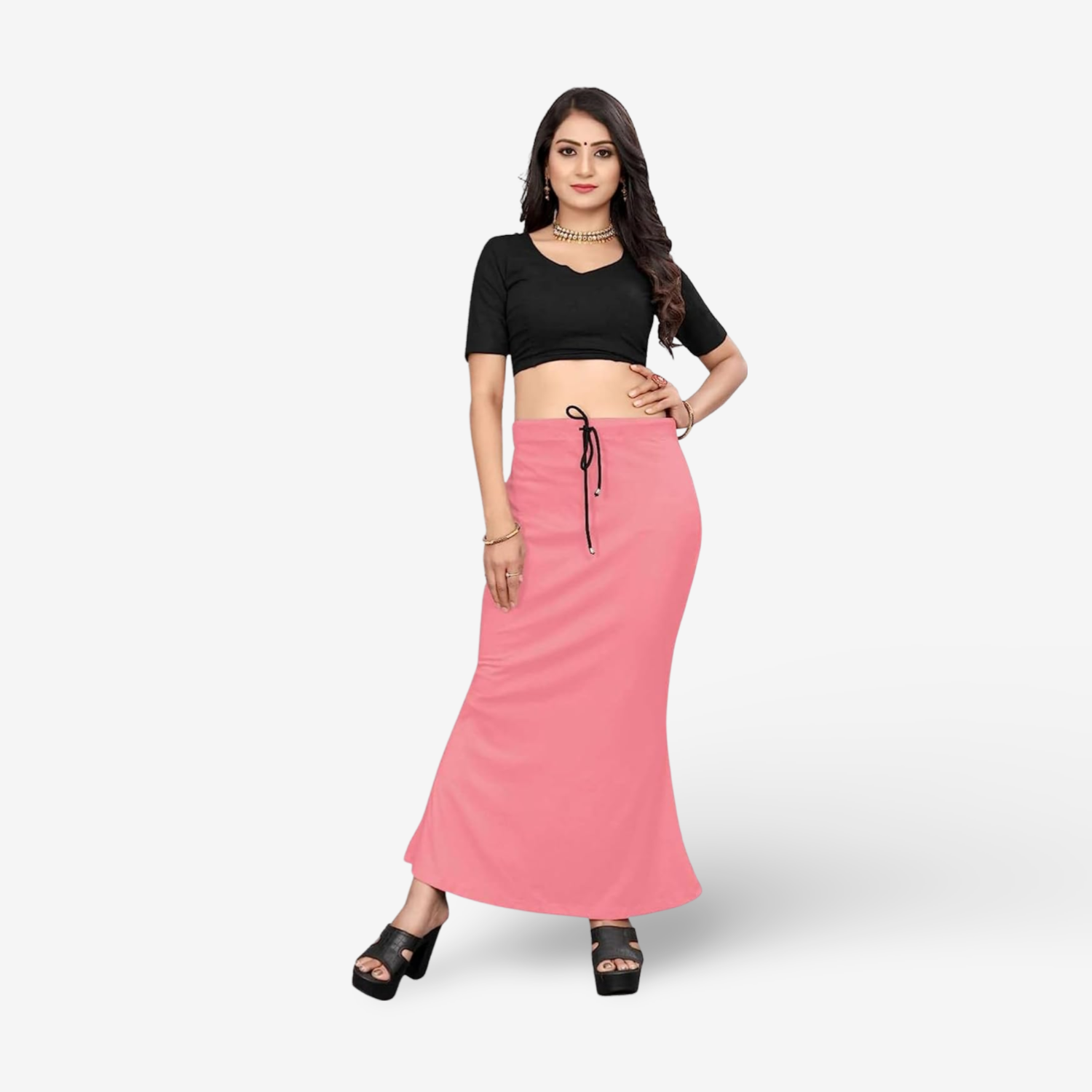 Lycra Saree Shapewear Petticoat for Women by Shreekama